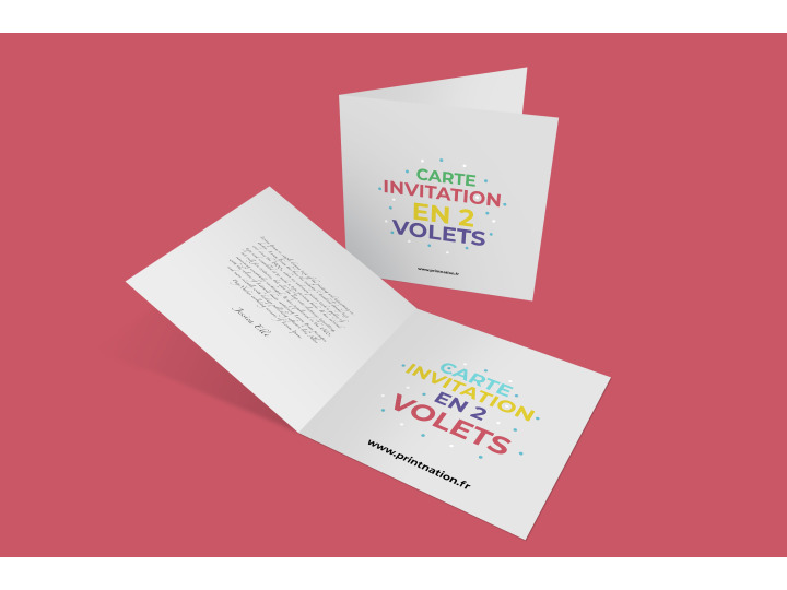 Carte postale  invitation